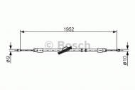 Трос BOSCH 1 987 477 851