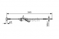 Трос BOSCH 1 987 482 059