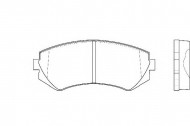 Комплект тормозных колодок WAGNER WBP23502A