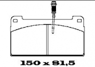 Комплект тормозных колодок FTE BL1444A2