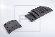 Комплект колодки тормозной накладки PE Automotive 086.100-00A