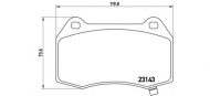 Комплект тормозных колодок BREMBO P 09 003