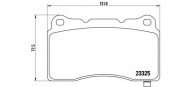 Комплект тормозных колодок BREMBO P 09 004