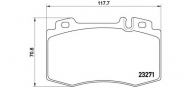 Комплект тормозных колодок BREMBO P 50 041