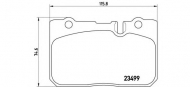 Комплект тормозных колодок BREMBO P 83 039
