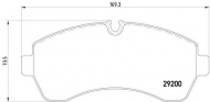 Комплект тормозных колодок HELLA 8DB 355 005-531