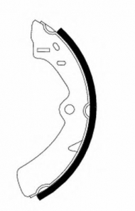 Комлект тормозных накладок HELLA 8DB 355 000-221