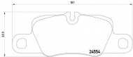 Комплект тормозных колодок HELLA 8DB 355 014-051