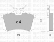 Комплект тормозных колодок METELLI 22-0100-0