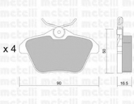Комплект тормозных колодок METELLI 22-0113-0