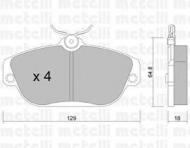 Комплект тормозных колодок METELLI 22-0132-0