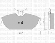 Комплект тормозных колодок METELLI 22-0142-2