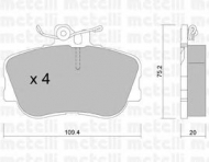 Комплект тормозных колодок METELLI 22-0158-0