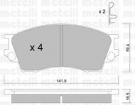 Комплект тормозных колодок METELLI 22-0473-0