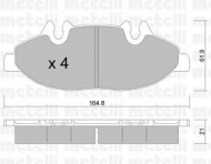 Комплект тормозных колодок METELLI 22-0575-0