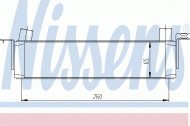 Теплообменник NISSENS 90551