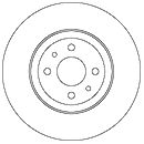 Тормозной диск MAPCO 15040