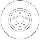 Тормозной диск MAPCO 15046