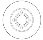 Тормозной диск MAPCO 15707
