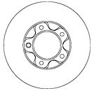 Тормозной диск MAPCO 15776