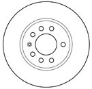 Тормозной диск MAPCO 15840