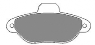 Комплект тормозных колодок MAPCO 6393