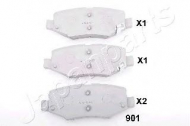 Комплект тормозных колодок JAPANPARTS PP-901AF