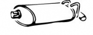 Амортизатор WALKER 16354