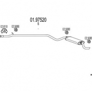 Амортизатор MTS 01.97520