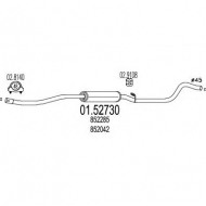 Амортизатор MTS 01.52730