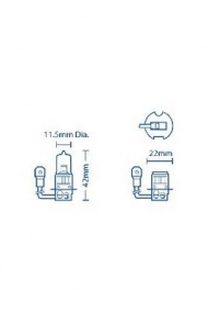 Лампа накаливания ACDelco ACBU1012
