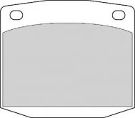 Комплект тормозных колодок NECTO FD6334A