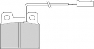 Комплект тормозных колодок NECTO FD6464A