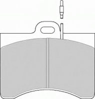 Комплект тормозных колодок NECTO FD153A