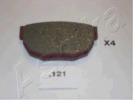 Комплект тормозных колодок ASHIKA 51-01-121