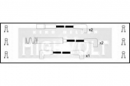 Комплект электропроводки STANDARD OEF1029