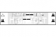 Комплект электропроводки STANDARD OEF040