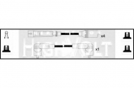 Комплект электропроводки STANDARD OEF519