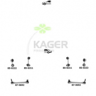 Подвеска колеса KAGER 80-1116