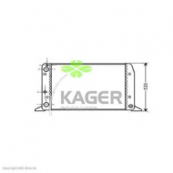 Теплообменник KAGER 31-0006