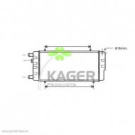 Теплообменник KAGER 31-0072