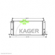 Теплообменник KAGER 31-0317