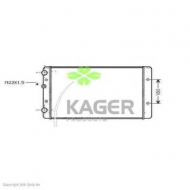 Теплообменник KAGER 31-1168