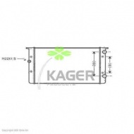 Теплообменник KAGER 31-1195