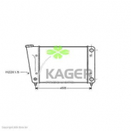 Теплообменник KAGER 31-2319
