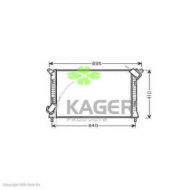 Теплообменник KAGER 31-2705