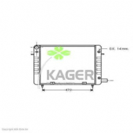 Теплообменник KAGER 31-2746