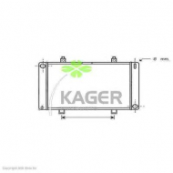 Теплообменник KAGER 31-3421