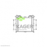 Теплообменник KAGER 31-4055