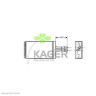 Теплообменник KAGER 32-0085